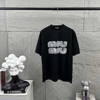 미우미우 여성 반팔 88714 Miu Miu T Shirt
