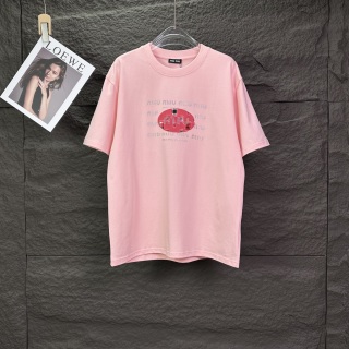 미우미우 여성 반팔 88717 Miu Miu T Shirt
