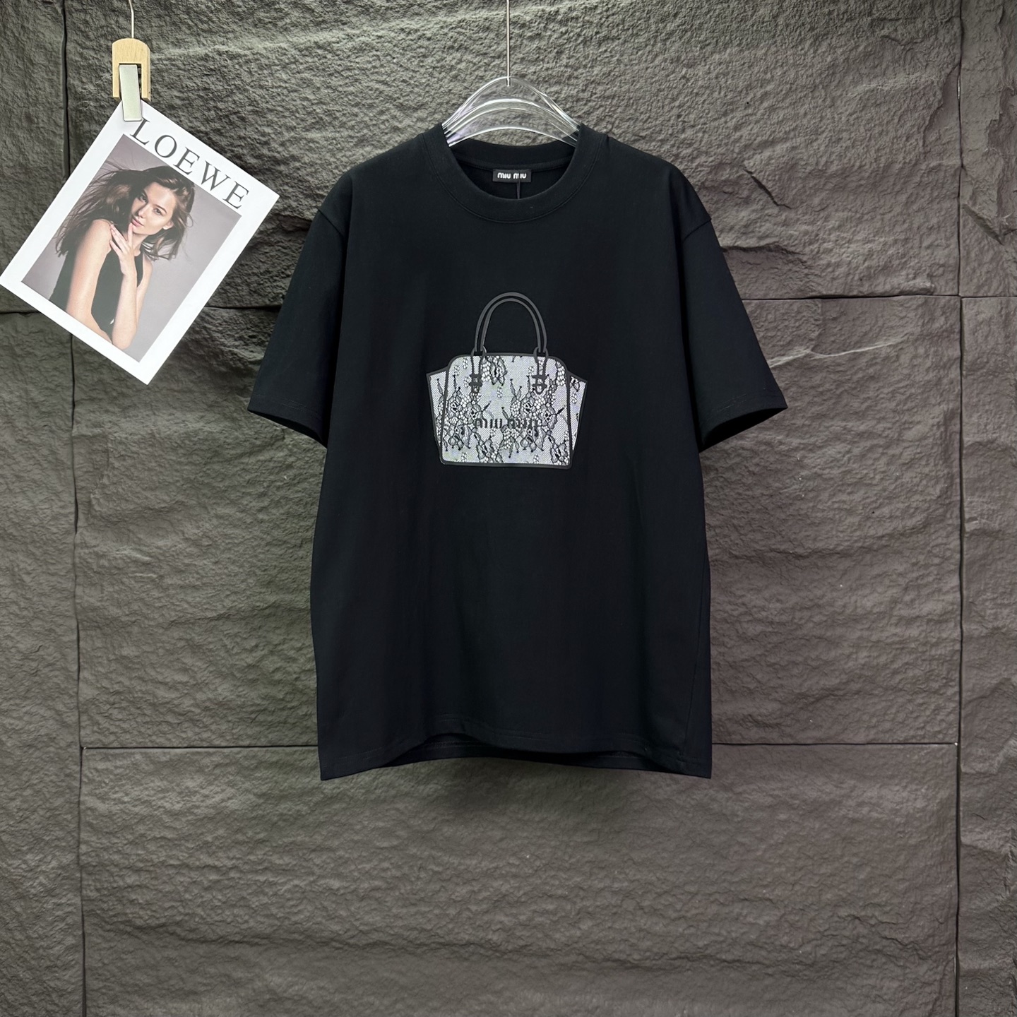 미우미우 여성 반팔 88722 Miu Miu T Shirt