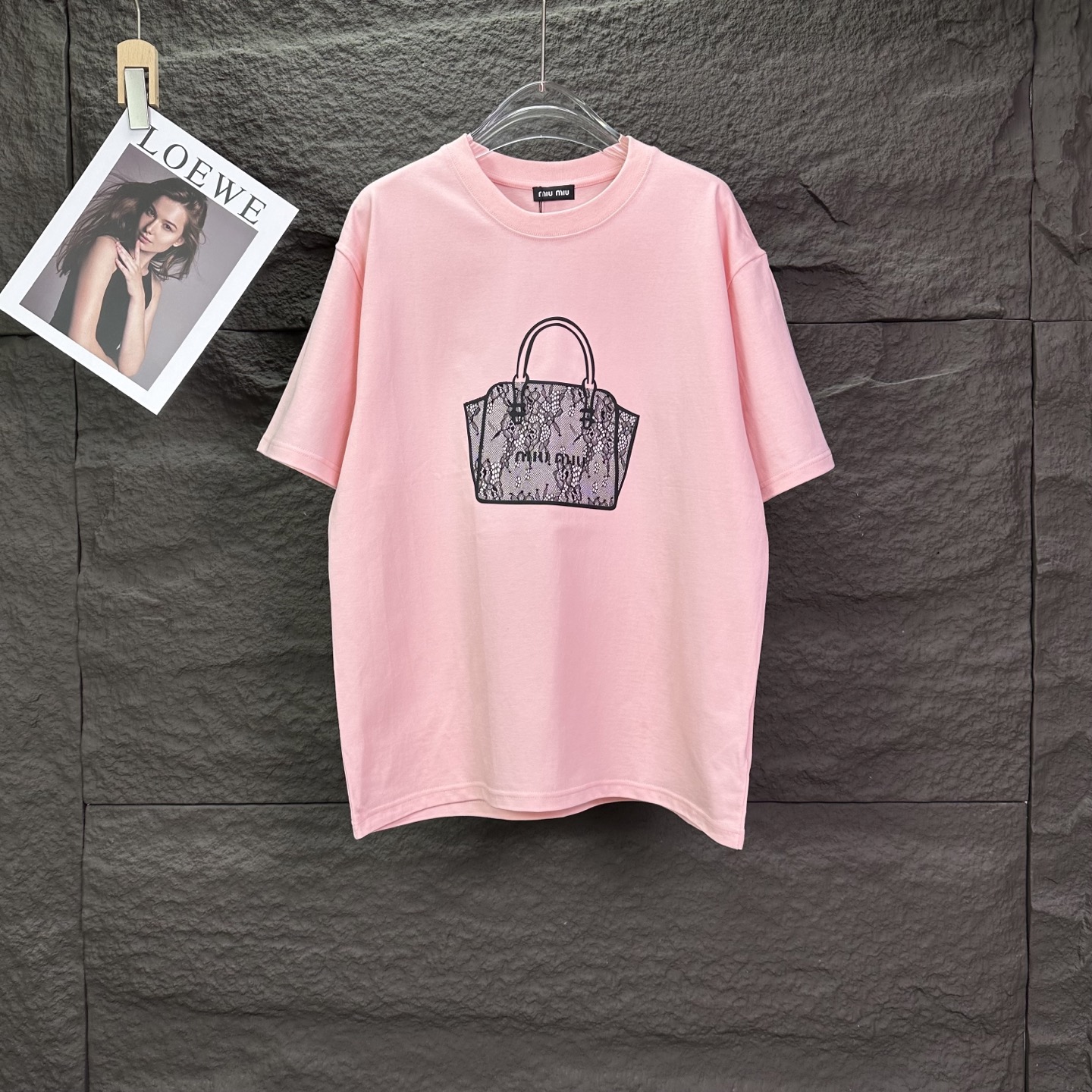 미우미우 여성 반팔 88723 Miu Miu T Shirt