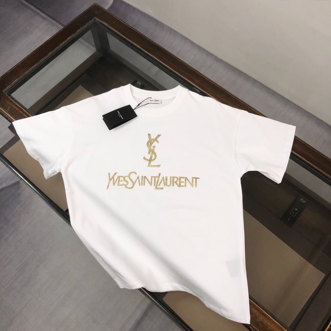 생로랑 25SS 여성 반팔 88752 Saint Laurent T Shirt