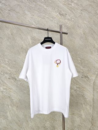 구찌 자수 프린트 코튼 니트 890 Gucci T Shirt