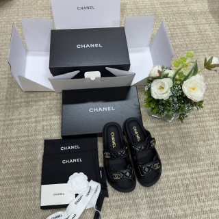 샤넬 24 벨크로 슬리퍼 94121