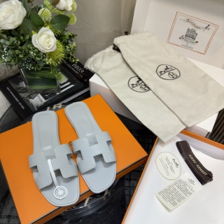 에르메스 야자수 무늬 마카롱 H 슬리퍼 94214