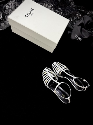 셀린느 케이지 스틸레토 샌들 95886