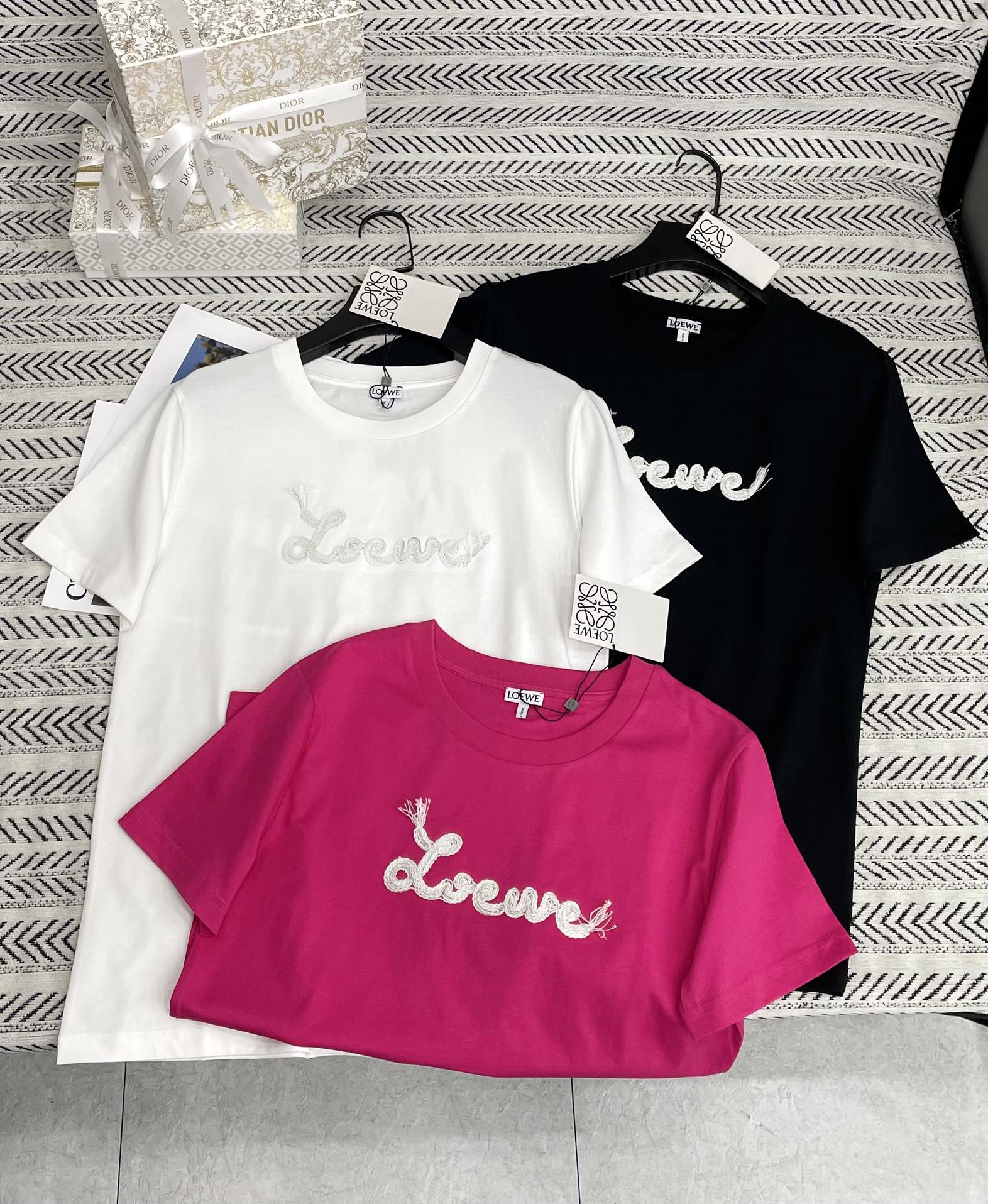 로에베 여성 반팔 96873 Loewe T Shirt