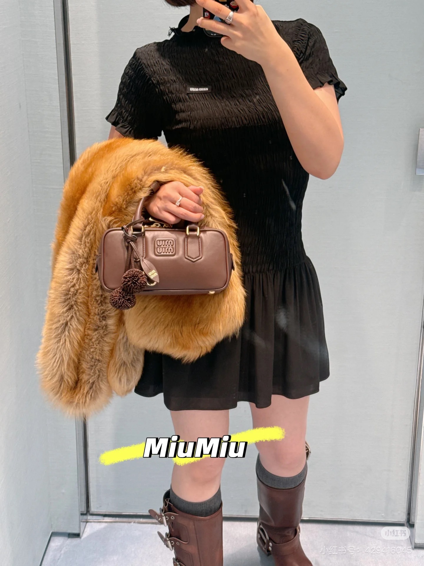 미우미우 26FW 여성 원피스 97208 Miu Miu Dress