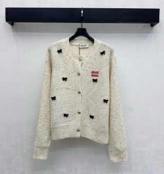 미우미우 여성 가디건 97446 Miu Miu Cardigan