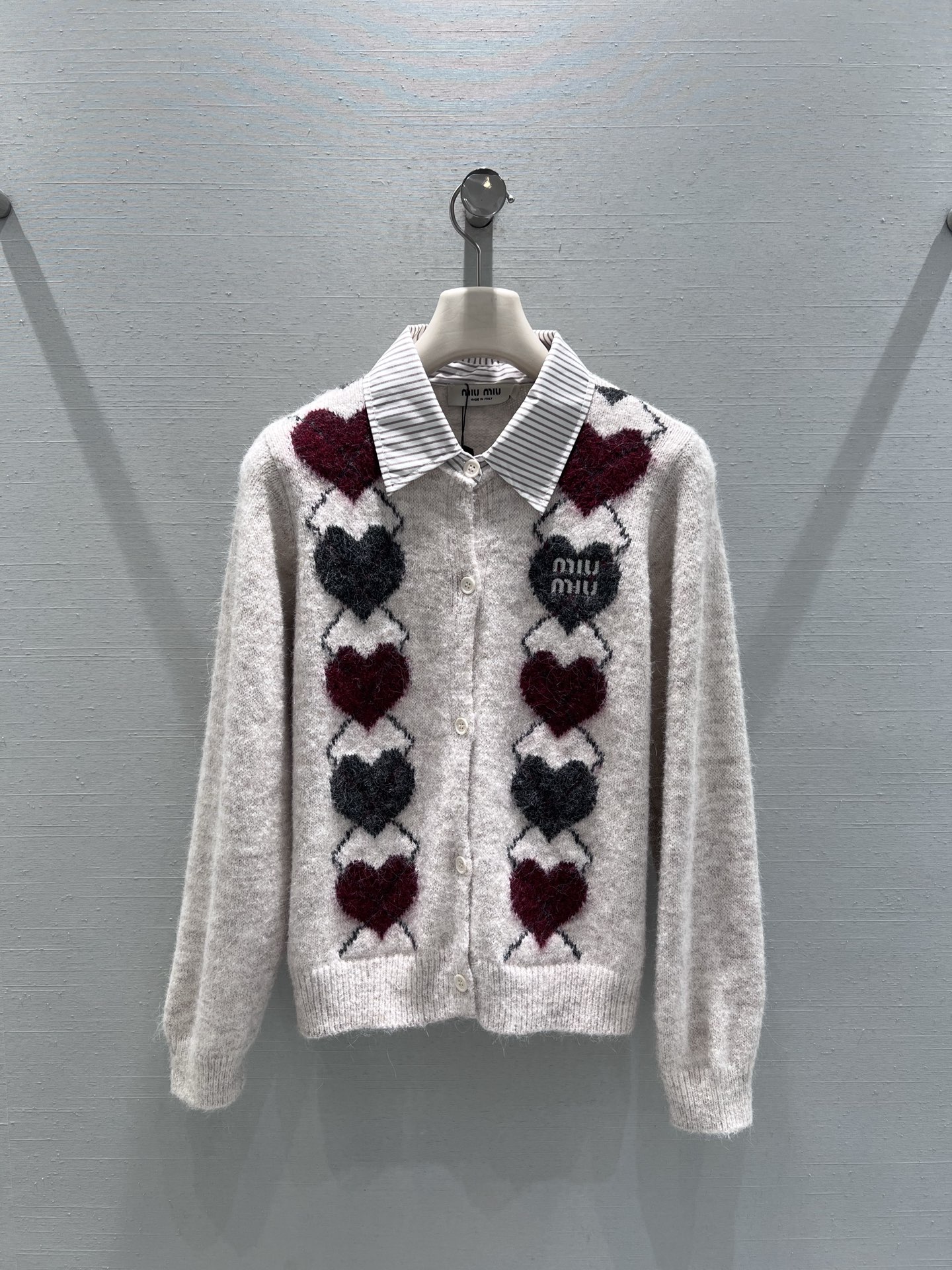 미우미우 26SS 여성 가디건 97459 Miu Miu Cardigan