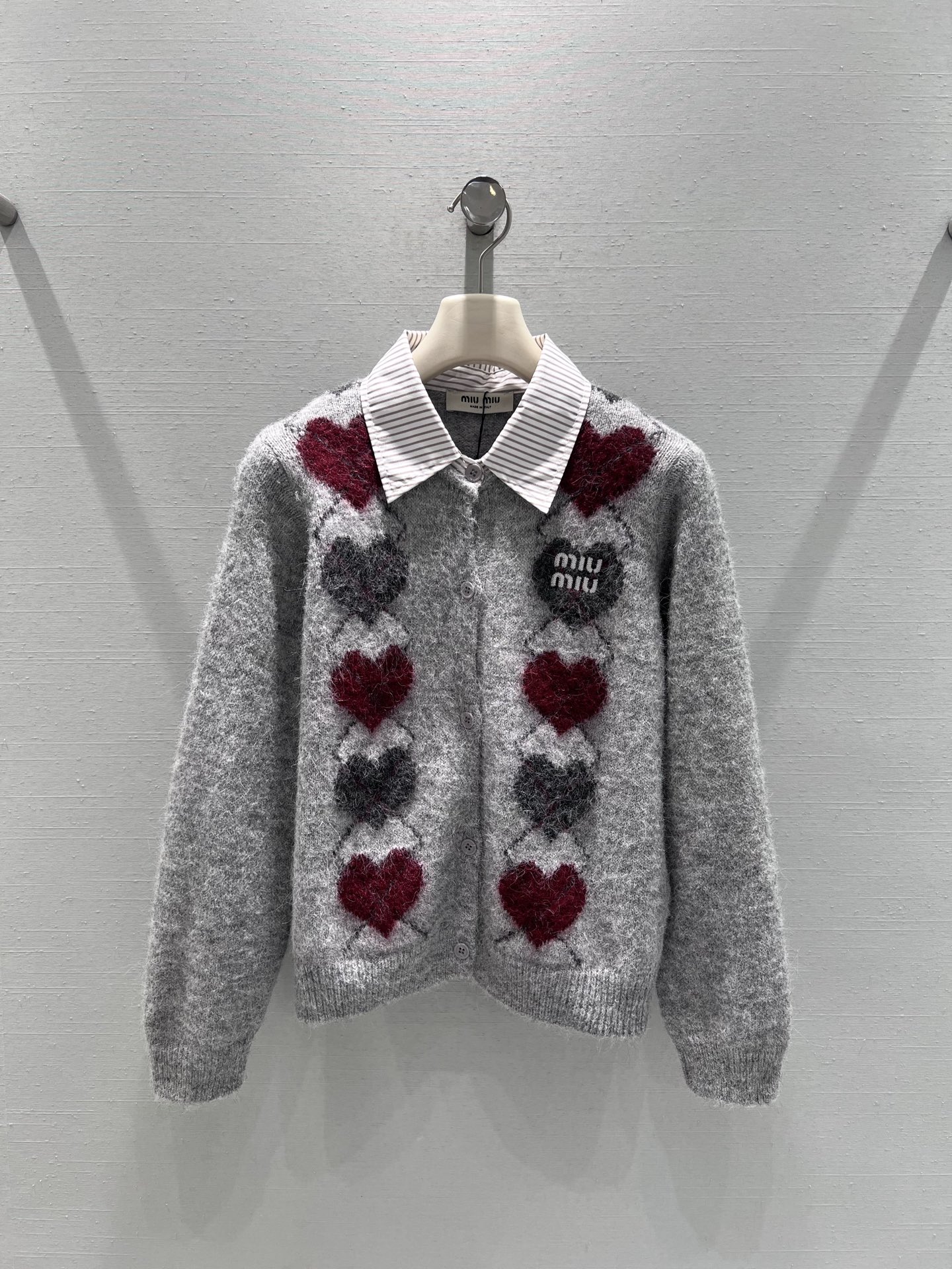 미우미우 26SS 여성 가디건 97460 Miu Miu Cardigan