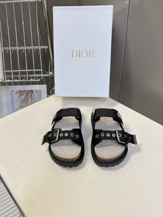 디올 더블 버클 플랫폼 샌들 98412