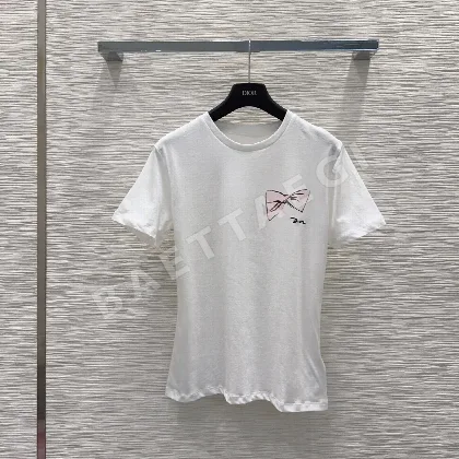 디올 여성 레귤러 핏 반팔 티셔츠 93044
