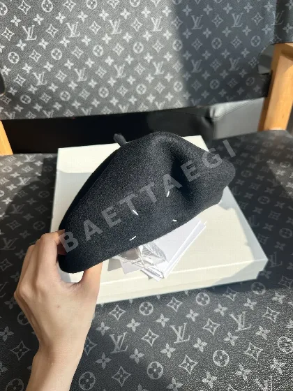 마르지엘라 영지 인견 울 소재 캡 79314