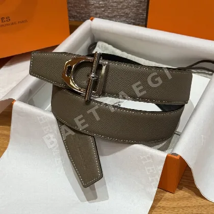 에르메스 앱송 가죽 리버시블 벨트 175349