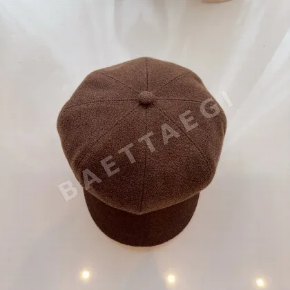 루이비통 울 소재 팔각형 덕빌 모자 79268