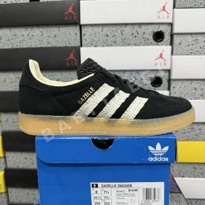 아디다스 [GOD] 가젤 인도어 JS1412 200830 Adidas Gazelle Indoor Core Black Cream White Gum