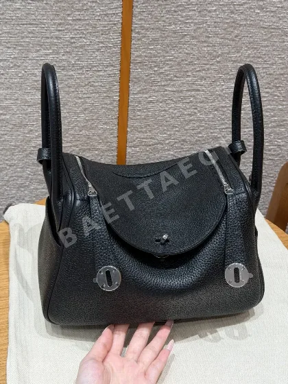 에르메스 린디 26 블랙 가방 144878