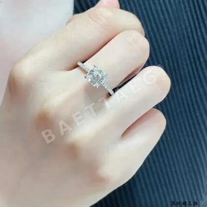티파니 화이트 다이아몬드 스털링 실버 반지 71065