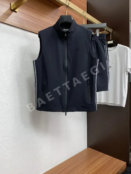 프라다 고밀도 폴리에스터 남성 반팔 티셔츠 148749
