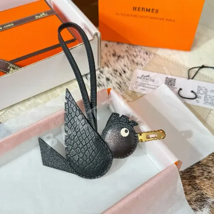 에르메스 크로커다일 버드 키링 124432