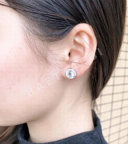 티파니 다이아몬드 스터드 귀걸이 71086