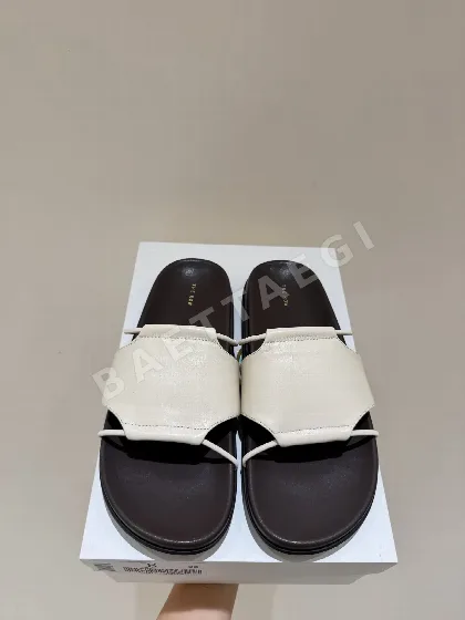 더로우 천연 가죽 플랫폼 샌들 41902