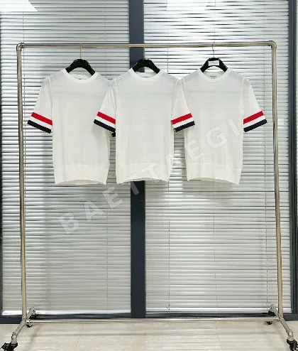 톰브라운 아이스 실크 반팔 티셔츠 143060