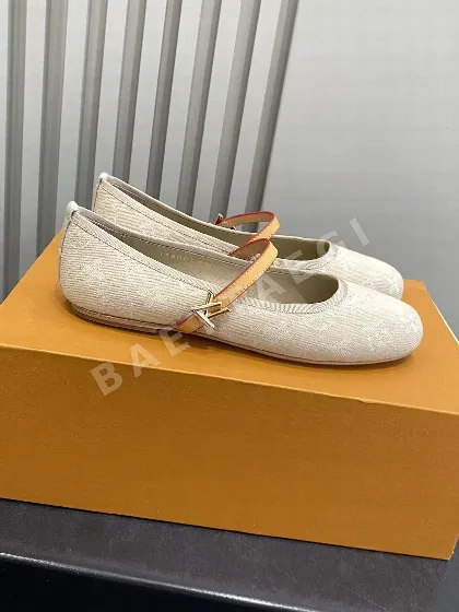 루이비통 데님 메리제인 플랫슈즈 113583