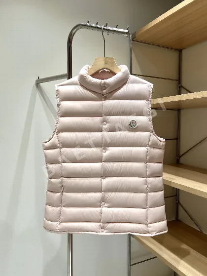 몽클레르 리앙 다운 스탠드 카라 여성 조끼 188511