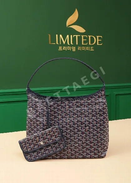 고야드 보헴 호보 린넨 캔버스 숄더백 77705