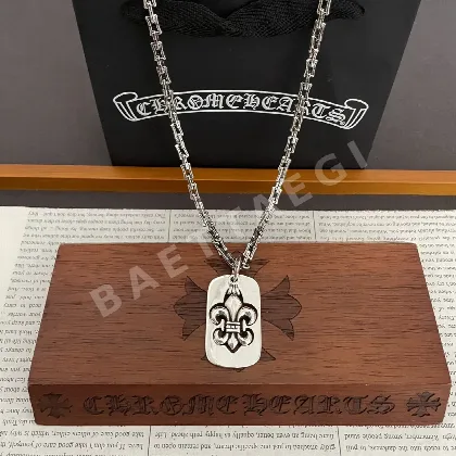 크롬하츠 스카우트 플라워 태그 목걸이 126893
