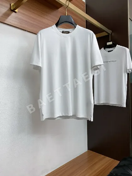 로로피아나 남성 코튼 반팔 티셔츠