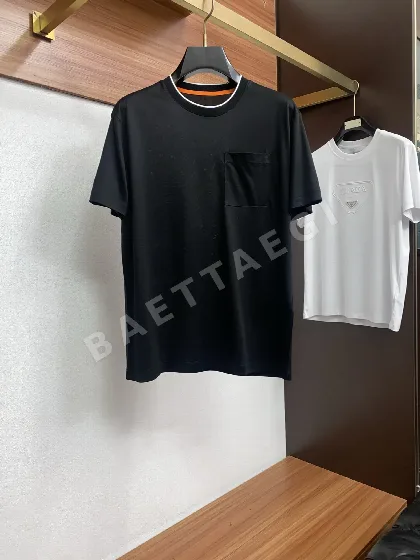 에르메스 남성 클래식 반팔 티셔츠 156537