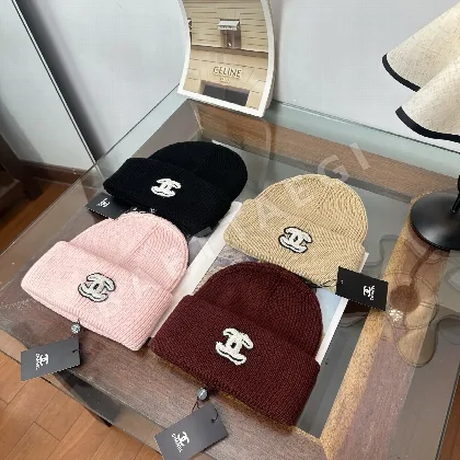 샤넬 니트 비니 모자 185641