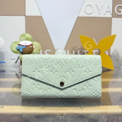 루이비통 민트 그린 가죽 지갑 156872