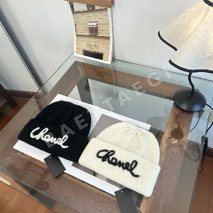 샤넬 니트 비니 모자 185291