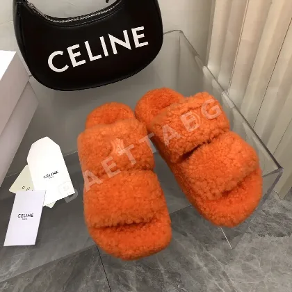 셀린느 울 슬리퍼 104998