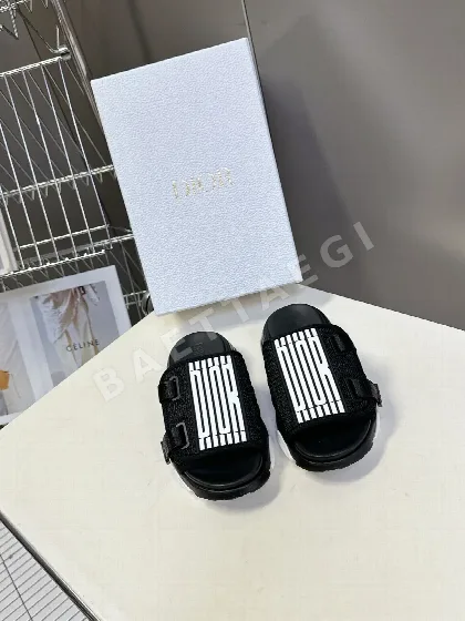 디올 벨크로 스트랩 슬리퍼 8704