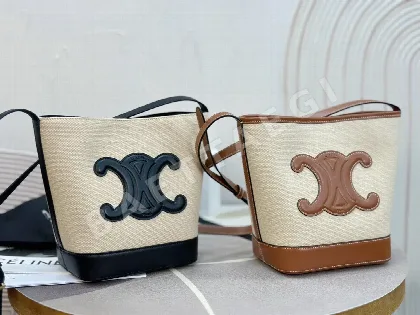 셀린느 캔버스 버킷백 86456