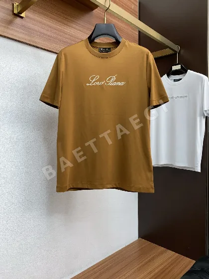 로로피아나 남성 클래식 폴로 반팔 셔츠 48019