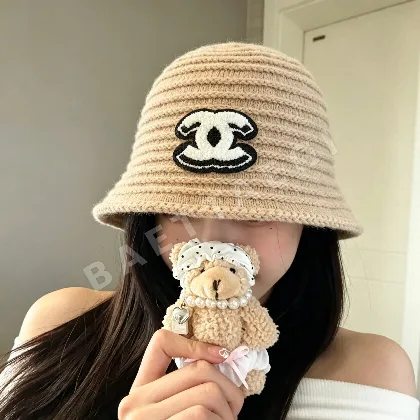 샤넬 울 니트 버킷햇 185670