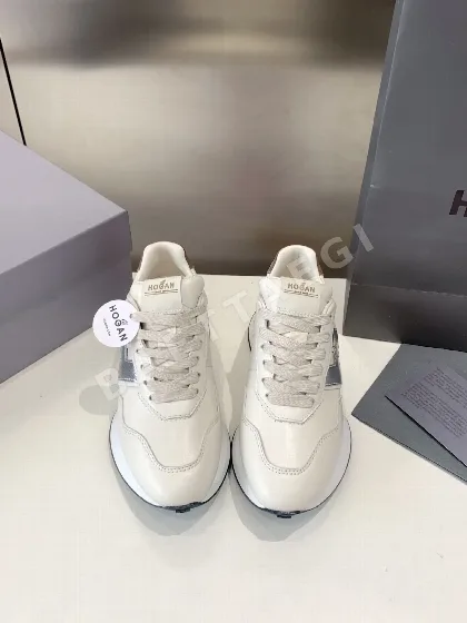 호간 화이트 커플 캐주얼 스니커즈 74653