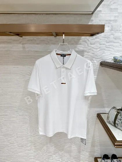 제냐 남성 비즈니스 캐주얼 메시 반팔 폴로셔츠 88328
