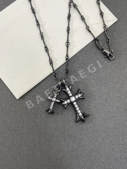 크롬하츠 크로스 목걸이 62412