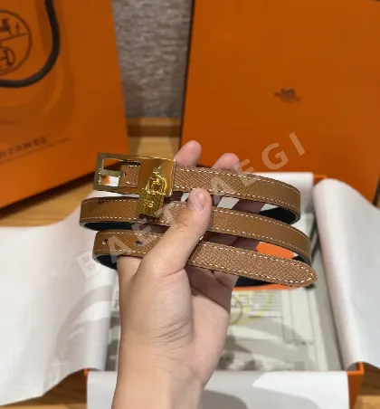 에르메스 H브랜드 15mm 리버시블 가죽 벨트 176441