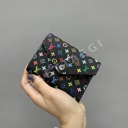 루이비통 블랙 3단 지갑 M14163