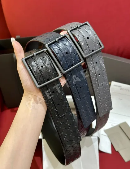 보테가베네타 송아지가죽 벨트 175068