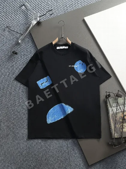 오프화이트 남성 반팔 티셔츠 87467