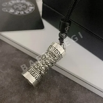 크롬하츠 클래식 레트로 길조 구름 펜던트 목걸이 125864