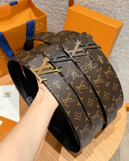 루이비통 이니셜 모노그램 미드나이트 40mm 리버시블 벨트 180996